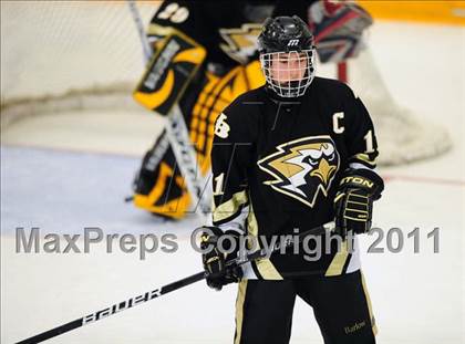 Thumbnail 1 in Barlow vs. Brookfield/Bethel/Danbury (SWC Semifinal) photogallery.