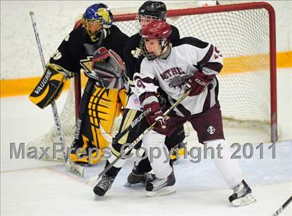 Thumbnail 2 in Barlow vs. Brookfield/Bethel/Danbury (SWC Semifinal) photogallery.