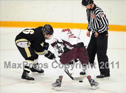 Thumbnail 2 in Barlow vs. Brookfield/Bethel/Danbury (SWC Semifinal) photogallery.
