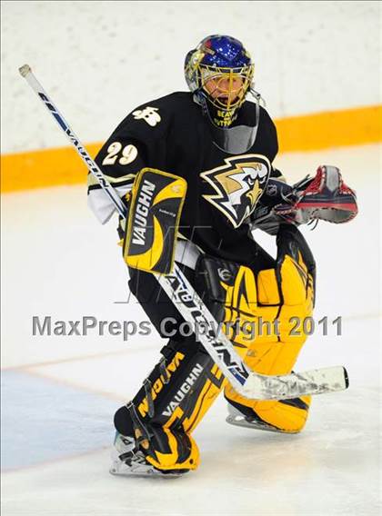 Thumbnail 2 in Barlow vs. Brookfield/Bethel/Danbury (SWC Semifinal) photogallery.