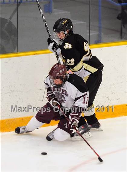Thumbnail 3 in Barlow vs. Brookfield/Bethel/Danbury (SWC Semifinal) photogallery.