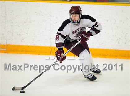 Thumbnail 2 in Barlow vs. Brookfield/Bethel/Danbury (SWC Semifinal) photogallery.