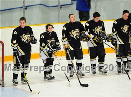 Thumbnail 1 in Barlow vs. Brookfield/Bethel/Danbury (SWC Semifinal) photogallery.