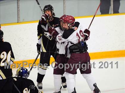 Thumbnail 1 in Barlow vs. Brookfield/Bethel/Danbury (SWC Semifinal) photogallery.