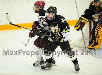 Thumbnail 3 in Barlow vs. Brookfield/Bethel/Danbury (SWC Semifinal) photogallery.