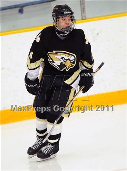 Thumbnail 2 in Barlow vs. Brookfield/Bethel/Danbury (SWC Semifinal) photogallery.