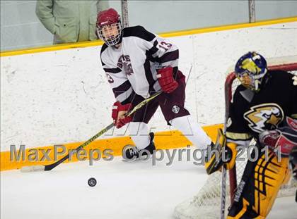 Thumbnail 2 in Barlow vs. Brookfield/Bethel/Danbury (SWC Semifinal) photogallery.