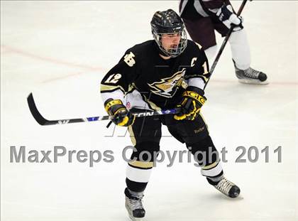 Thumbnail 2 in Barlow vs. Brookfield/Bethel/Danbury (SWC Semifinal) photogallery.