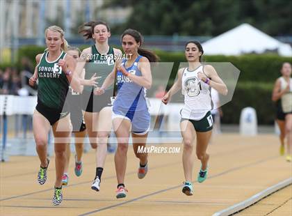 Thumbnail 1 in CIF NCS Masters Track and Field (1600 Meters) photogallery.