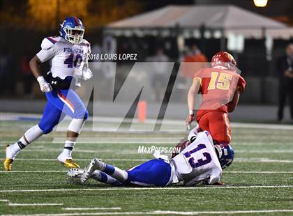 Thumbnail 1 in Folsom @ Cathedral Catholic (CIF State Division 1AA Championship) photogallery.