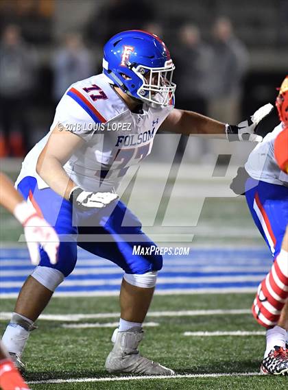 Thumbnail 3 in Folsom @ Cathedral Catholic (CIF State Division 1AA Championship) photogallery.
