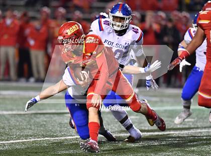 Thumbnail 1 in Folsom @ Cathedral Catholic (CIF State Division 1AA Championship) photogallery.