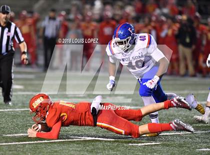 Thumbnail 1 in Folsom @ Cathedral Catholic (CIF State Division 1AA Championship) photogallery.