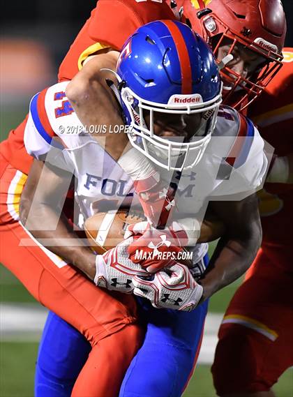 Thumbnail 3 in Folsom @ Cathedral Catholic (CIF State Division 1AA Championship) photogallery.