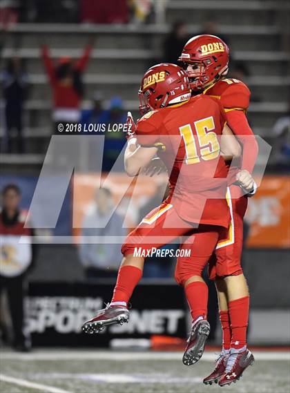 Thumbnail 1 in Folsom @ Cathedral Catholic (CIF State Division 1AA Championship) photogallery.