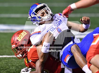 Thumbnail 1 in Folsom @ Cathedral Catholic (CIF State Division 1AA Championship) photogallery.