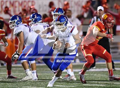 Thumbnail 2 in Folsom @ Cathedral Catholic (CIF State Division 1AA Championship) photogallery.