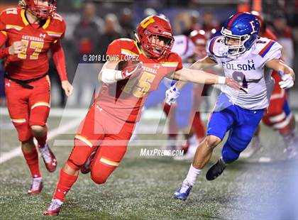 Thumbnail 2 in Folsom @ Cathedral Catholic (CIF State Division 1AA Championship) photogallery.
