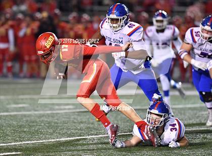 Thumbnail 1 in Folsom @ Cathedral Catholic (CIF State Division 1AA Championship) photogallery.