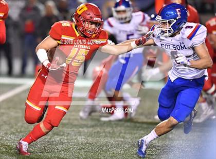 Thumbnail 3 in Folsom @ Cathedral Catholic (CIF State Division 1AA Championship) photogallery.