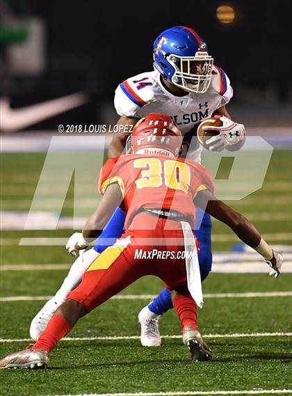 Thumbnail 3 in Folsom @ Cathedral Catholic (CIF State Division 1AA Championship) photogallery.