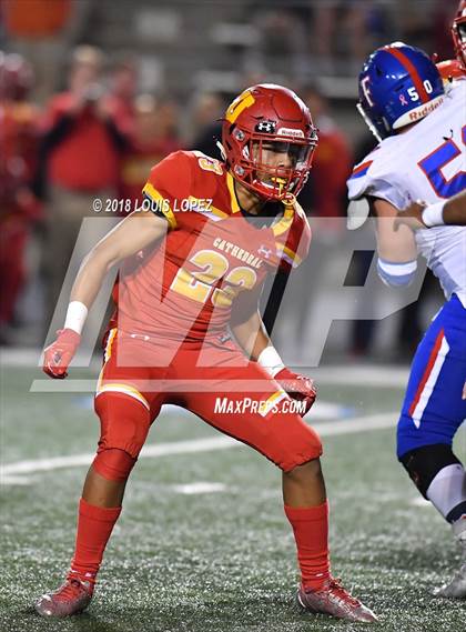 Thumbnail 3 in Folsom @ Cathedral Catholic (CIF State Division 1AA Championship) photogallery.