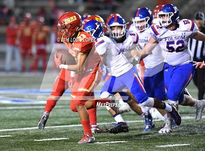 Thumbnail 3 in Folsom @ Cathedral Catholic (CIF State Division 1AA Championship) photogallery.