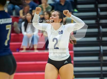 Thumbnail 2 in Mater Dei Catholic vs. Tri-City Christian (CIF SDS D3 Finals) photogallery.