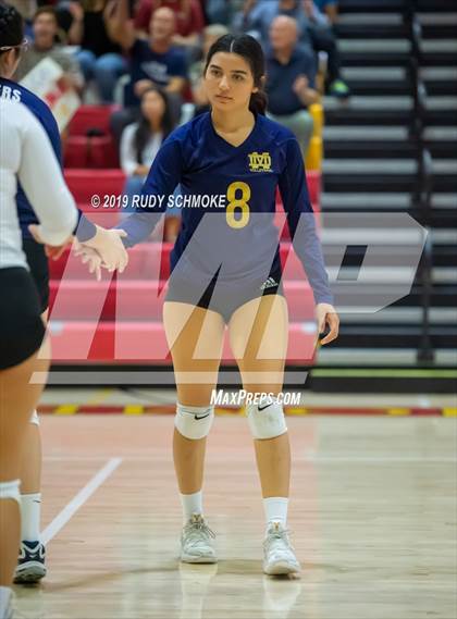 Thumbnail 3 in Mater Dei Catholic vs. Tri-City Christian (CIF SDS D3 Finals) photogallery.