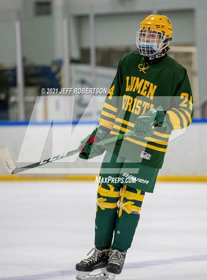 Thumbnail 1 in Lumen Christi Catholic @ Catholic Central (MHSAA D3 Regional 2nd Round Playoff) photogallery.