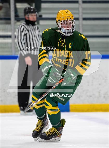 Thumbnail 1 in Lumen Christi Catholic @ Catholic Central (MHSAA D3 Regional 2nd Round Playoff) photogallery.