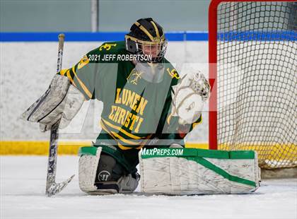 Thumbnail 3 in Lumen Christi Catholic @ Catholic Central (MHSAA D3 Regional 2nd Round Playoff) photogallery.