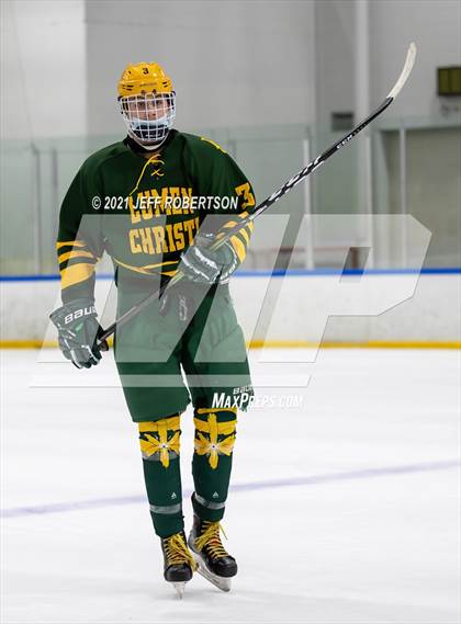 Thumbnail 3 in Lumen Christi Catholic @ Catholic Central (MHSAA D3 Regional 2nd Round Playoff) photogallery.