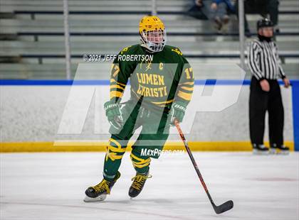 Thumbnail 2 in Lumen Christi Catholic @ Catholic Central (MHSAA D3 Regional 2nd Round Playoff) photogallery.