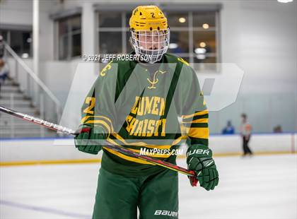 Thumbnail 3 in Lumen Christi Catholic @ Catholic Central (MHSAA D3 Regional 2nd Round Playoff) photogallery.