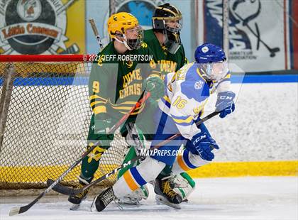 Thumbnail 2 in Lumen Christi Catholic @ Catholic Central (MHSAA D3 Regional 2nd Round Playoff) photogallery.