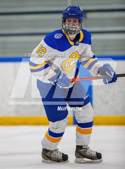 Thumbnail 3 in Lumen Christi Catholic @ Catholic Central (MHSAA D3 Regional 2nd Round Playoff) photogallery.