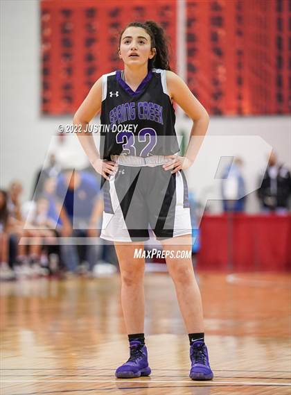 Thumbnail 1 in Spring Creek vs. Lowry (NIAA Class 3A State Girls Final) photogallery.