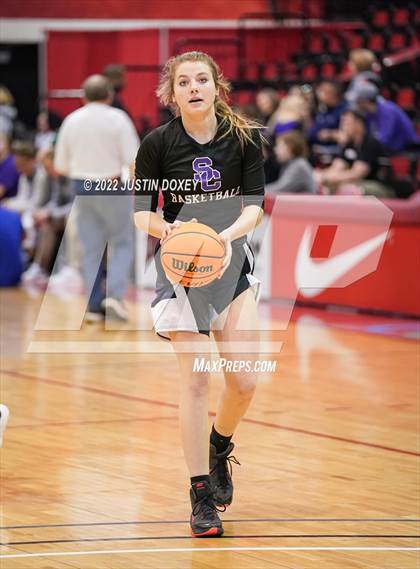 Thumbnail 3 in Spring Creek vs. Lowry (NIAA Class 3A State Girls Final) photogallery.