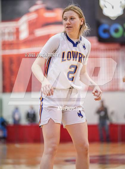 Thumbnail 1 in Spring Creek vs. Lowry (NIAA Class 3A State Girls Final) photogallery.