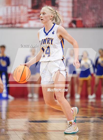 Thumbnail 2 in Spring Creek vs. Lowry (NIAA Class 3A State Girls Final) photogallery.