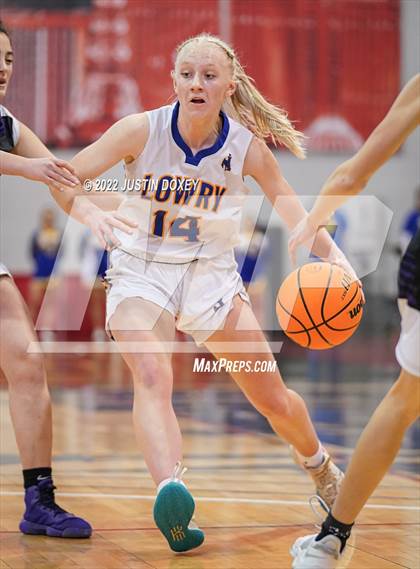 Thumbnail 2 in Spring Creek vs. Lowry (NIAA Class 3A State Girls Final) photogallery.