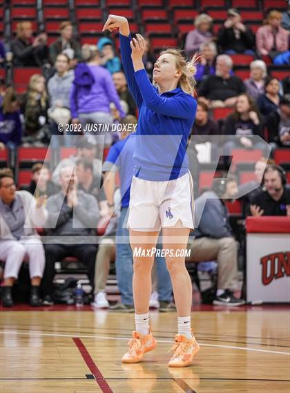 Thumbnail 2 in Spring Creek vs. Lowry (NIAA Class 3A State Girls Final) photogallery.