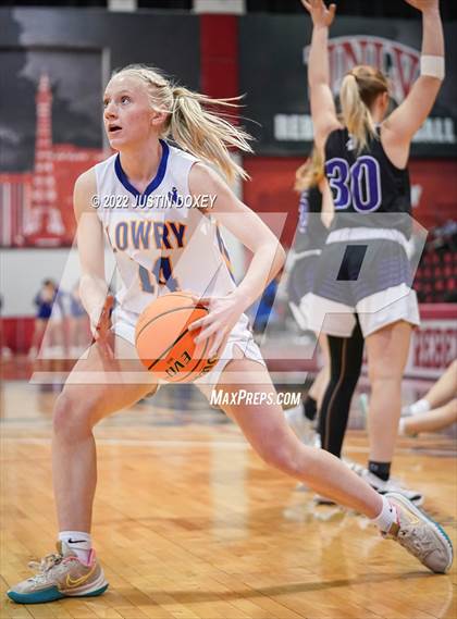 Thumbnail 1 in Spring Creek vs. Lowry (NIAA Class 3A State Girls Final) photogallery.