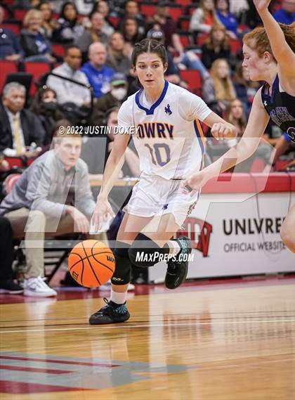 Thumbnail 2 in Spring Creek vs. Lowry (NIAA Class 3A State Girls Final) photogallery.