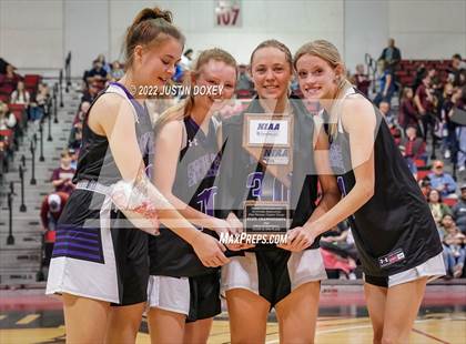 Thumbnail 3 in Spring Creek vs. Lowry (NIAA Class 3A State Girls Final) photogallery.