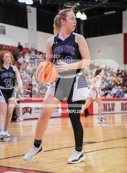 Thumbnail 1 in Spring Creek vs. Lowry (NIAA Class 3A State Girls Final) photogallery.