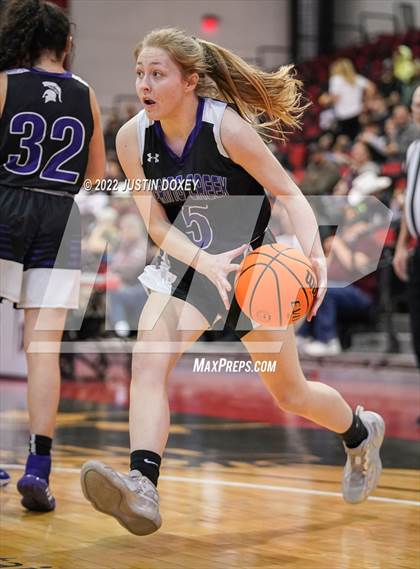 Thumbnail 2 in Spring Creek vs. Lowry (NIAA Class 3A State Girls Final) photogallery.