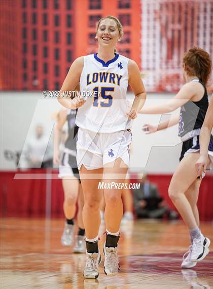 Thumbnail 3 in Spring Creek vs. Lowry (NIAA Class 3A State Girls Final) photogallery.