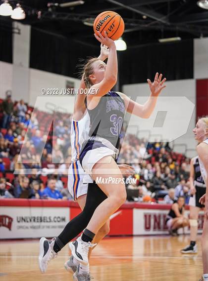 Thumbnail 3 in Spring Creek vs. Lowry (NIAA Class 3A State Girls Final) photogallery.